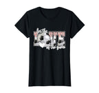 Soccer Love Game Soccer Mom Sister T-Shirt - Unique Graphic Men Women