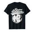 12 Years Football Soccer 12Th T-Shirt - Fun Novelty Design Men Women