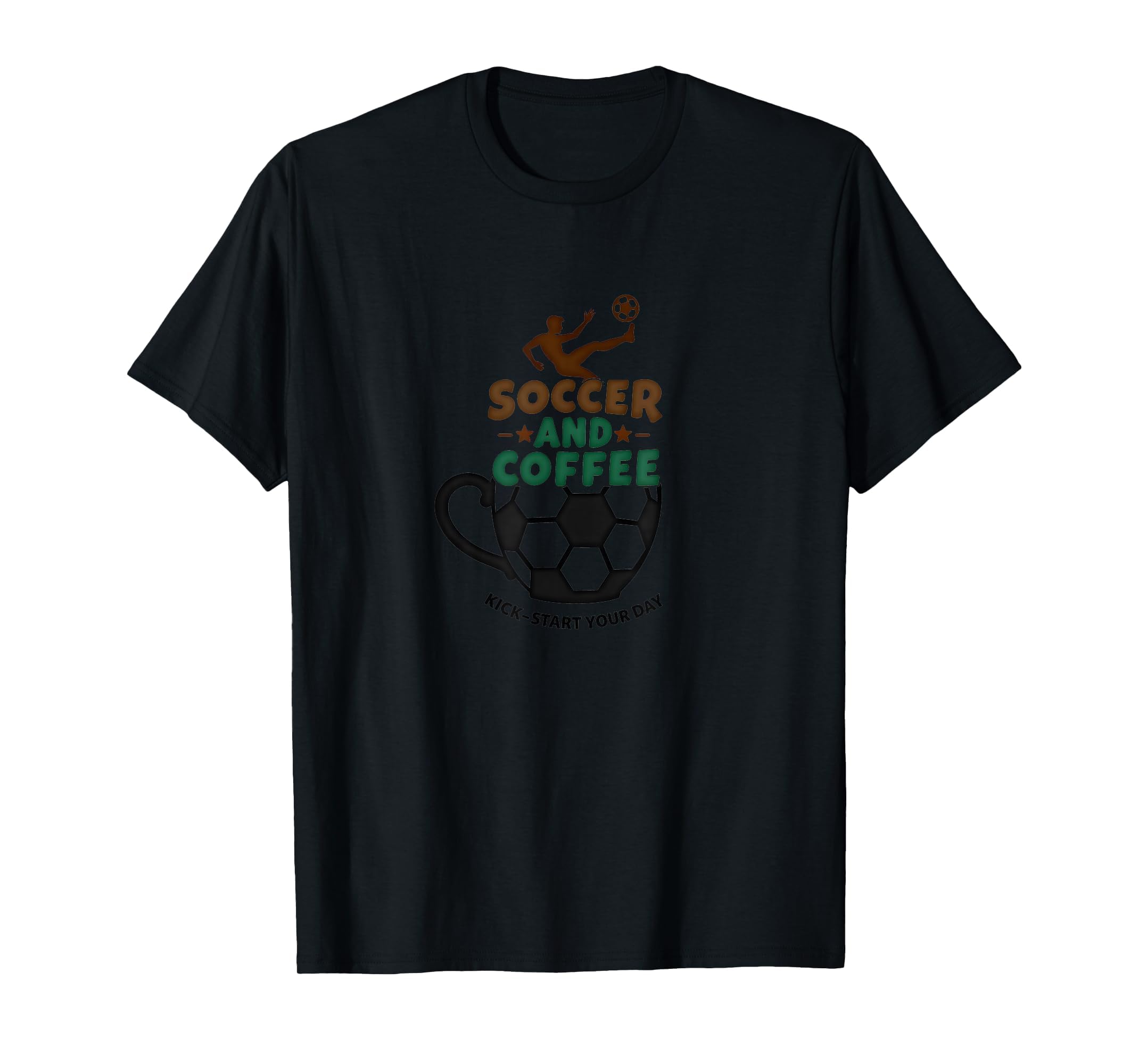 Soccer Mom Soccer And Coffee Kick Sweatshirt - Custom Art Print Men Women