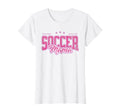 Funny Soccer Mom Proud Soccer Mama T-Shirt - Casual Everyday Wear Unisex
