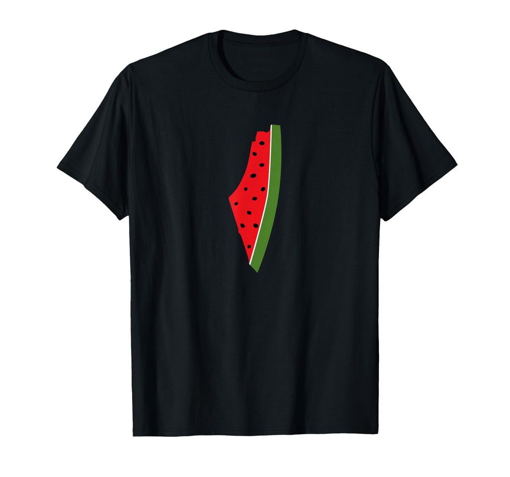 Palestine Peace Palestinian Watermelon T-Shirt - Trendy Graphic for Adults