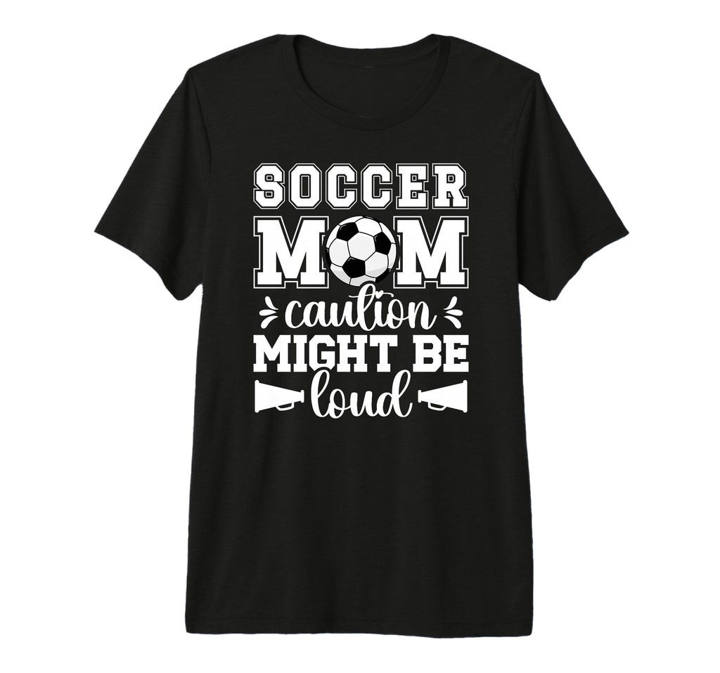 Soccer Mom Funny Mom Soccer Player T-Shirt - Fun Novelty Design Men Women