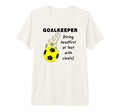 Soccer Goalkeeper Tri Blend T-Shirt - Custom Art Print Unisex