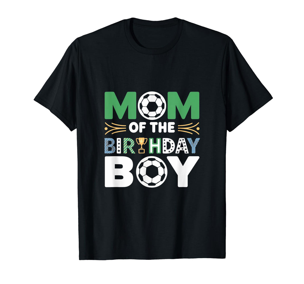 Mom And Dad Birthday Soccer Family T-Shirt - Fun Novelty Design Unisex