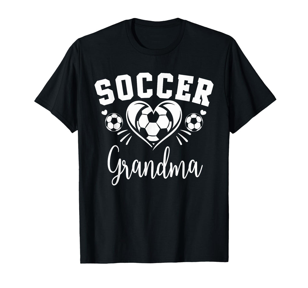 Soccer Grandma Soccer Heart T-Shirt - Aesthetic Graphic Men Women