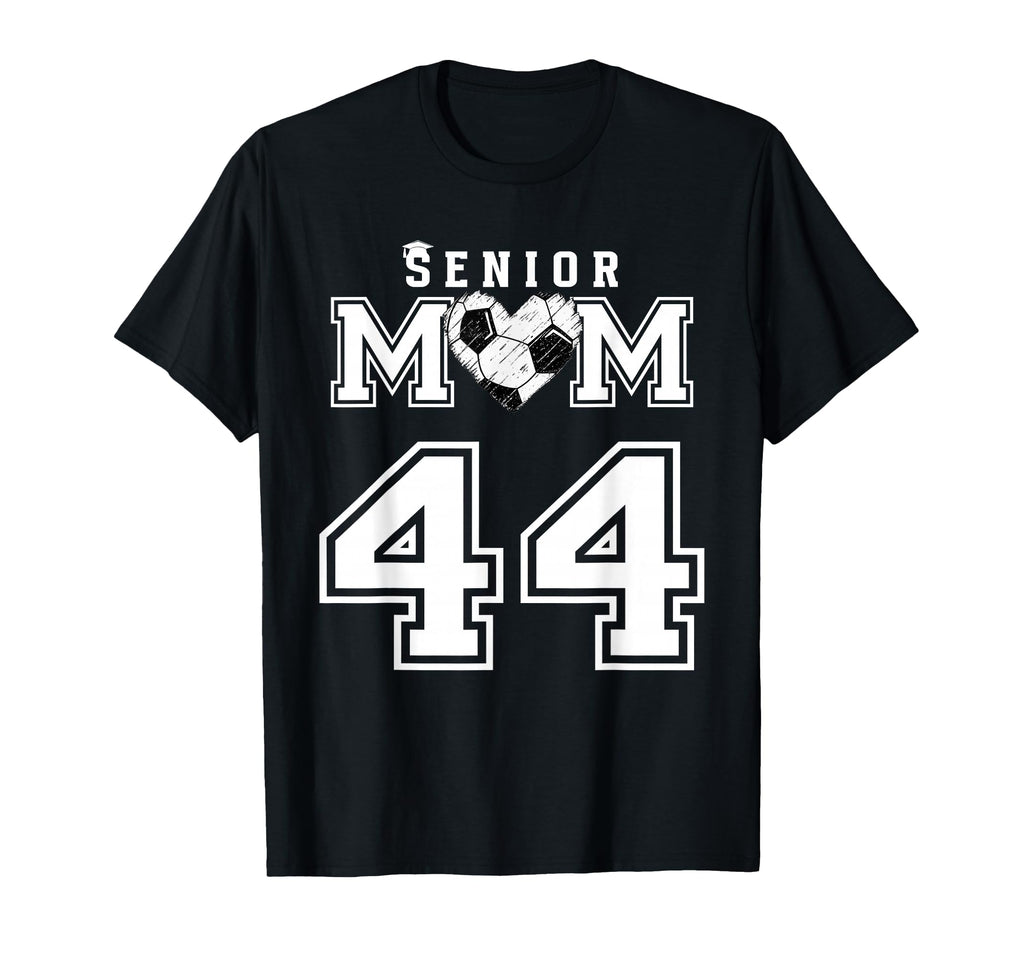 Proud Senior Soccer Mom Custom T-Shirt - Casual Everyday Wear Men Women