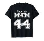 Proud Senior Soccer Mom Custom T-Shirt - Casual Everyday Wear Men Women