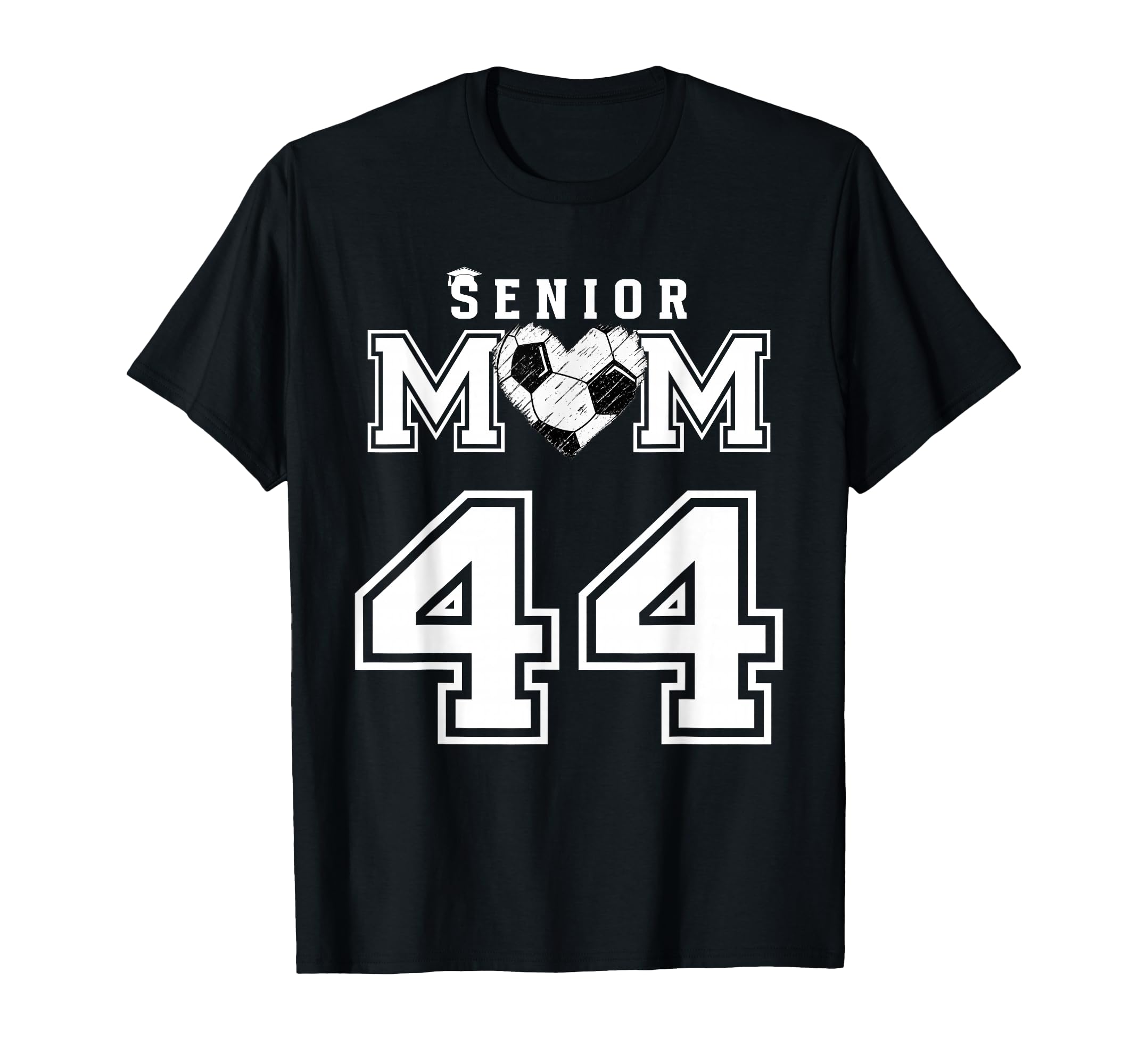 Proud Senior Soccer Mom Custom T-Shirt - Casual Everyday Wear Men Women