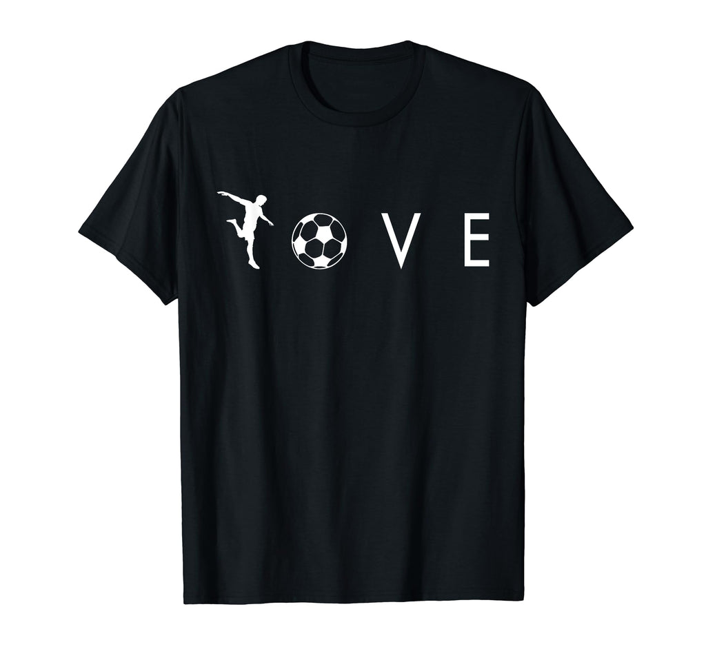 Love Soccer I Love Soccer Sport T-Shirt - Fun Novelty Design Men Women