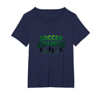 Soccer Siblings Family Teamwork T-Shirt - Casual Everyday Wear Unisex