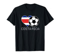 Costa Rica Soccer Costa Rican Flag T-Shirt - Unique Graphic for Adults