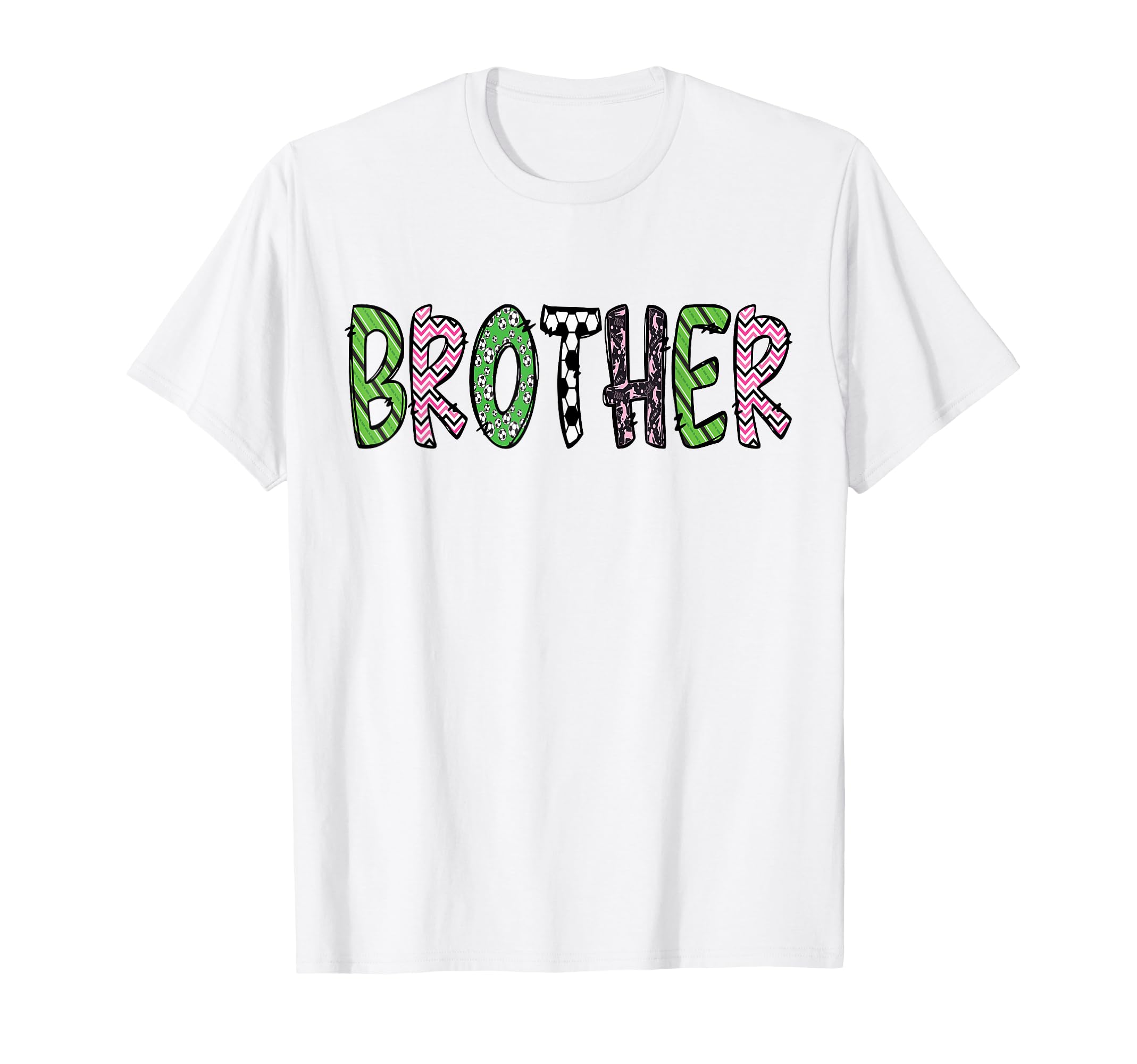 Soccer Brother Funny Soccer Birthday T-Shirt - Custom Art Print for Adults