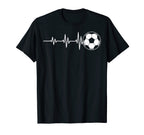 Soccer Players Soccer Lovers T-Shirt - Minimalist Print Men Women