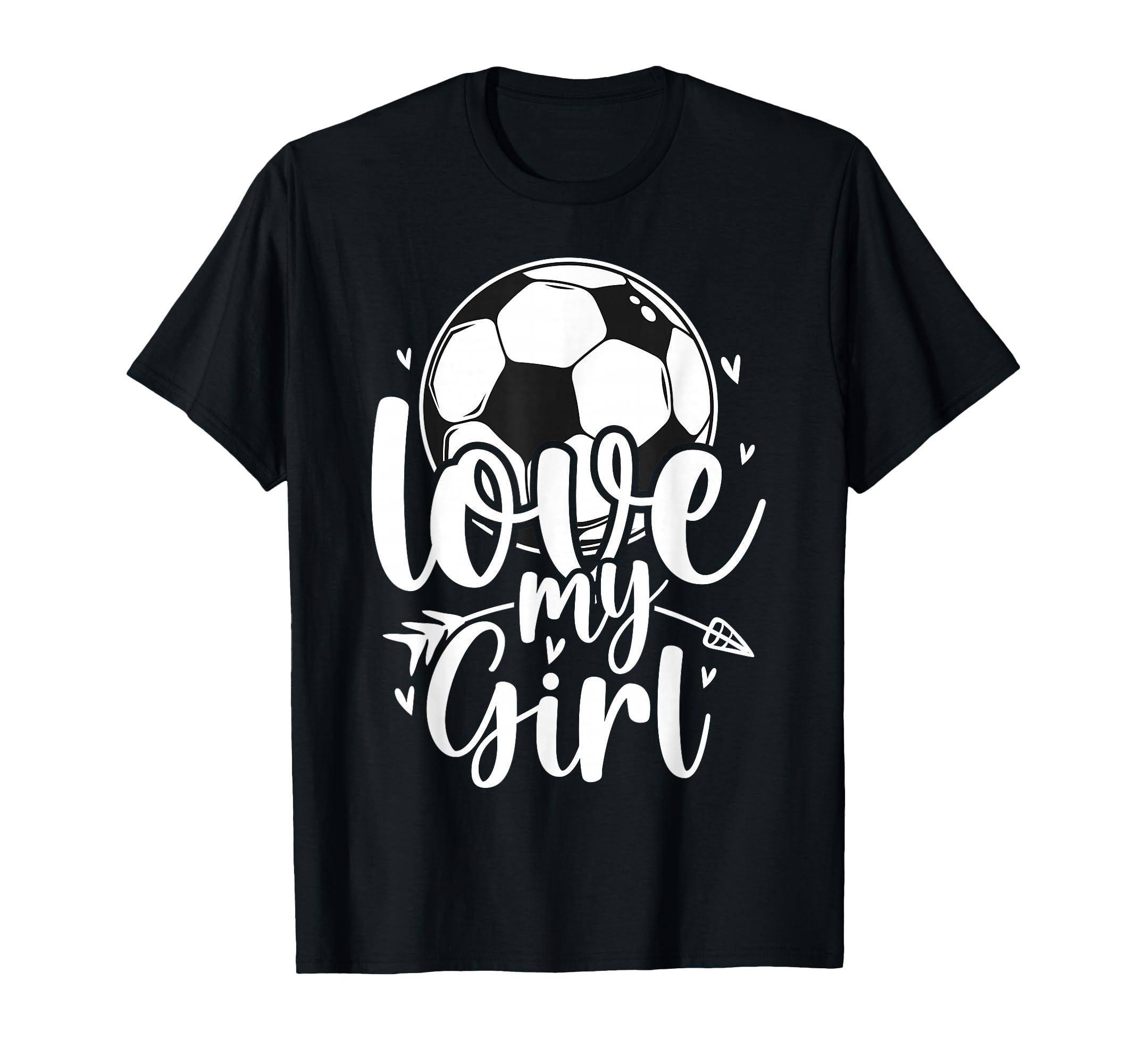 Love My Soccer Football Sports Mom Dad T-Shirt - Streetwear Style Unisex