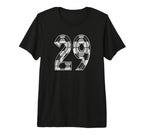 Soccer Number 29 Favorite Player 29 T-Shirt - Novelty Apparel Men Women