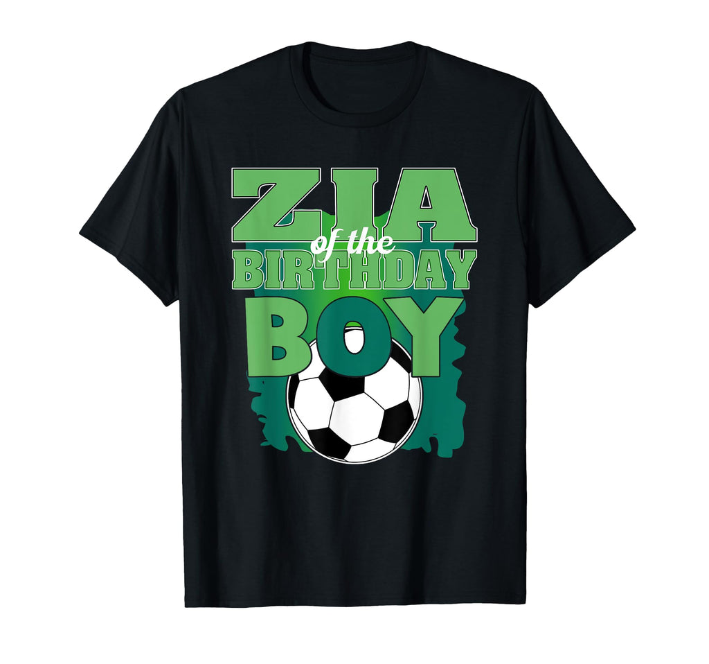 Zia Birthday Soccer Group Family Matching T-Shirt - Novelty Apparel Unisex