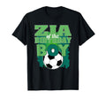 Zia Birthday Soccer Group Family Matching T-Shirt - Novelty Apparel Unisex
