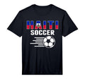 Proud Haiti Soccer Fans Jersey Support T-Shirt - Graphic Print for Adults