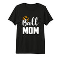 Soccer Ball Mom Funny Sports Lover Moms T-Shirt - Unique Graphic Men Women