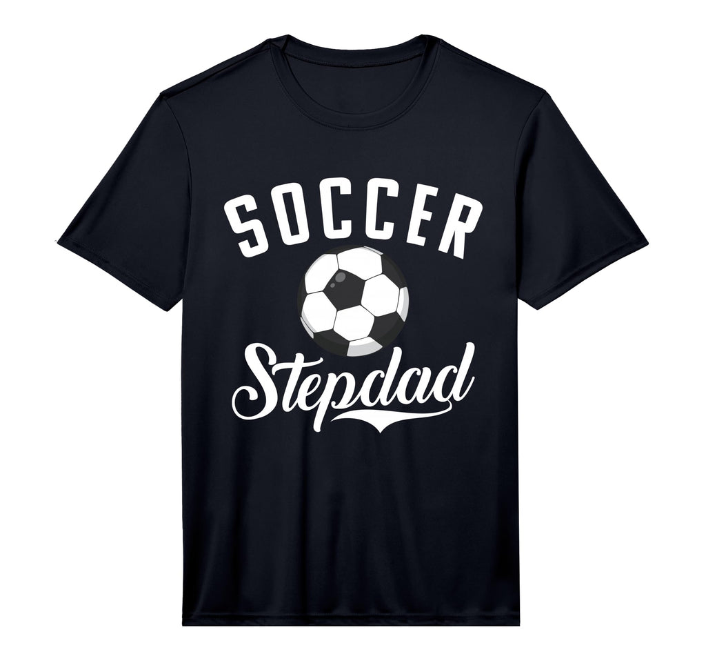 Mens Soccer Stepdad Sport Stepdad T-Shirt - Fun Novelty Design for Adults