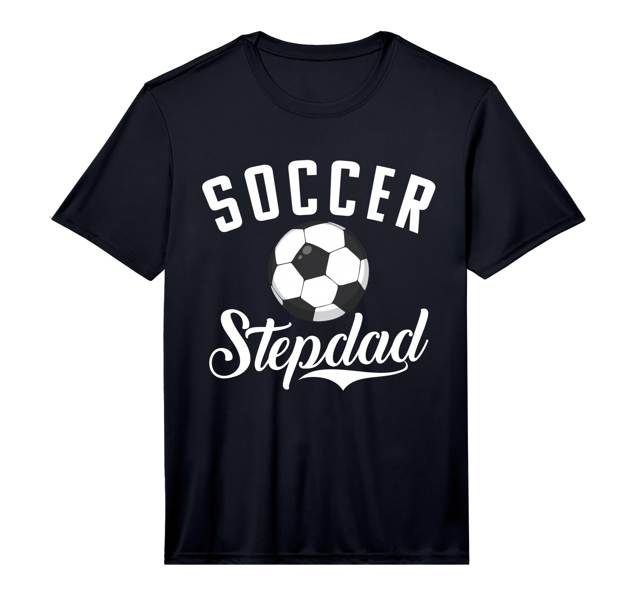 Mens Soccer Stepdad Sport Stepdad T-Shirt - Fun Novelty Design for Adults