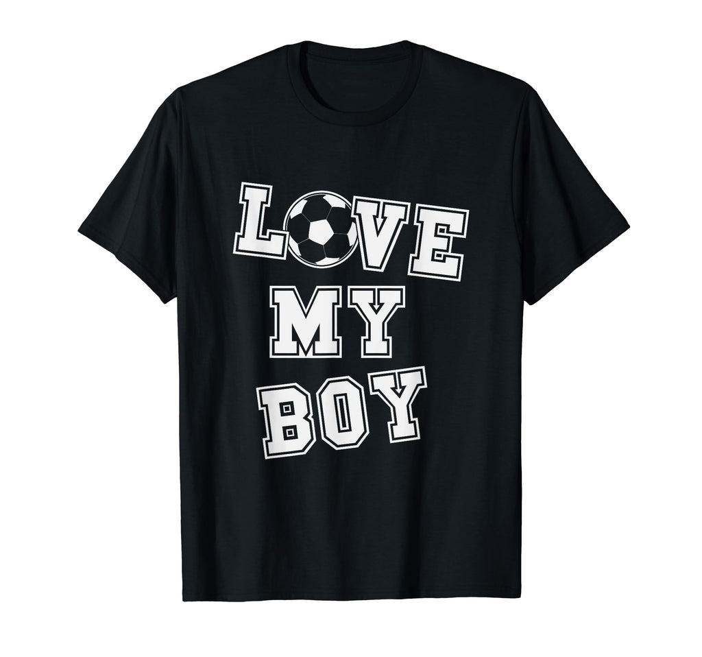 Love My Soccer Mom And Soccer Dad T-Shirt - Aesthetic Graphic for Adults