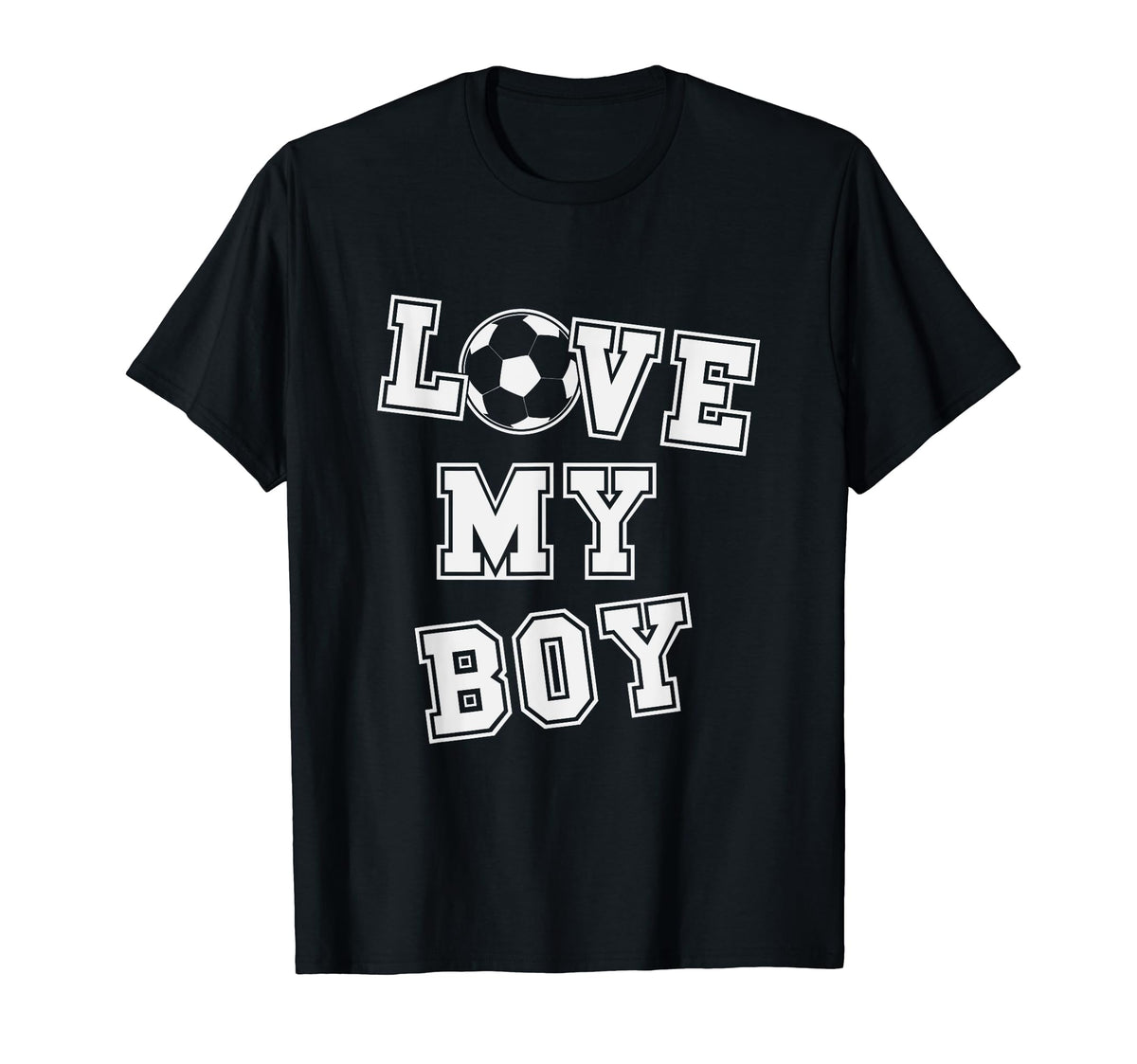 Love My Soccer Mom And Soccer Dad T-Shirt - Aesthetic Graphic for Adults