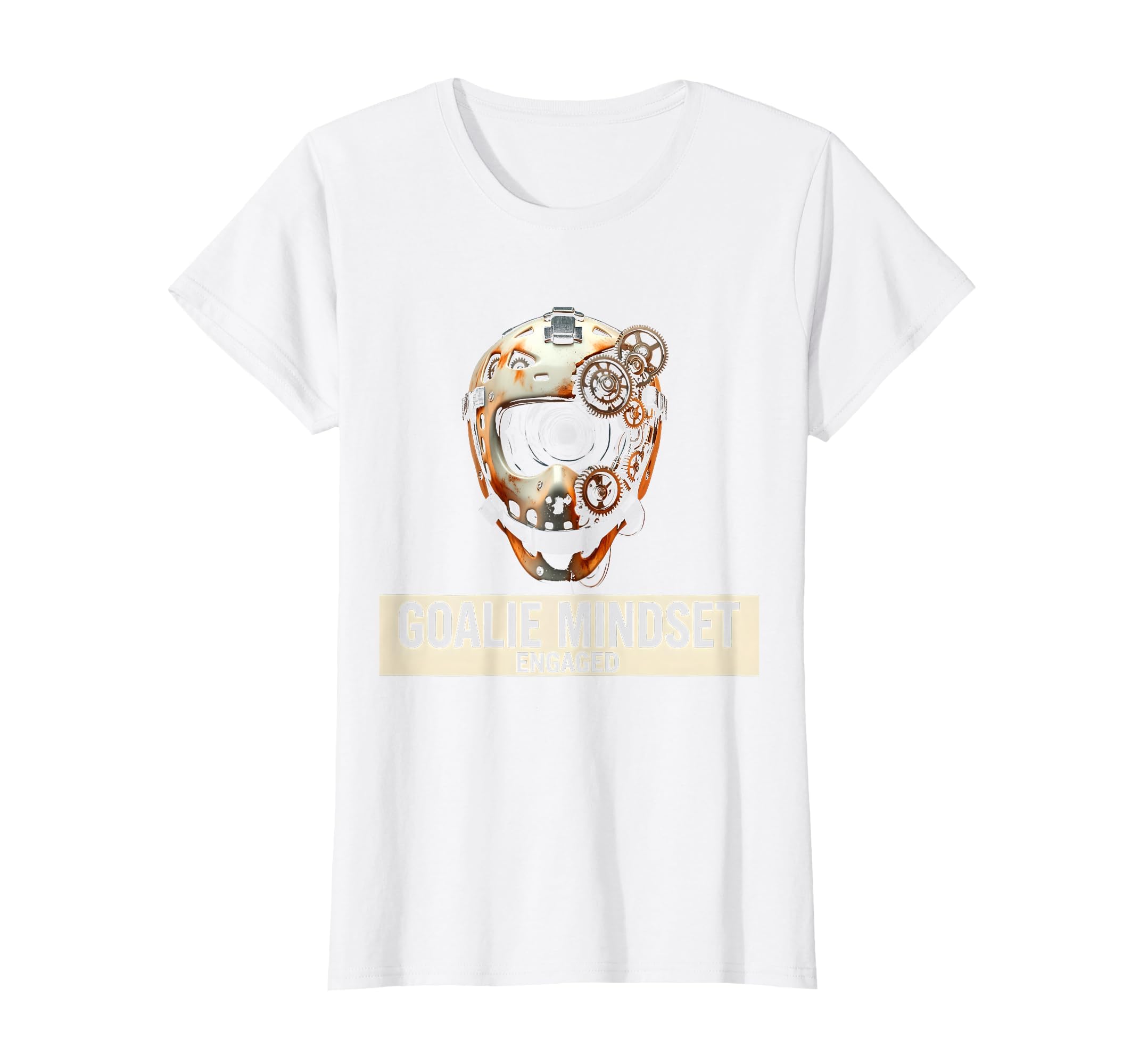 Goalie Mindset Engaged Soccer Hockey T-Shirt - Aesthetic Graphic Unisex