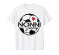 Soccer Nonni Soccer Player Family T-Shirt - Aesthetic Graphic for Adults