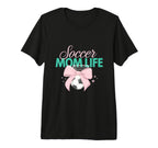 Soccer Mom Life Match Day Energy Tri Blend T-Shirt - Unique Graphic Unisex
