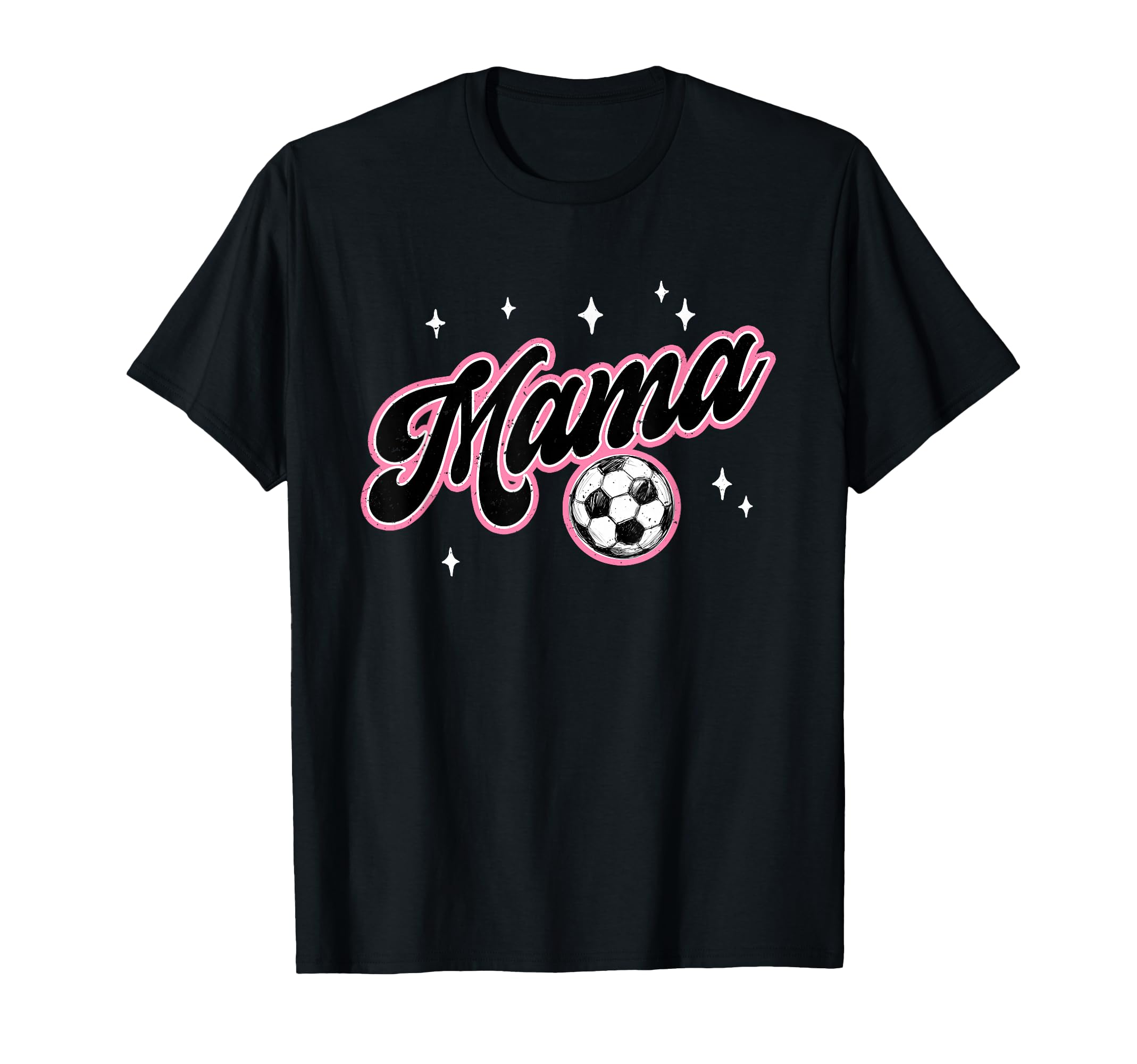 Soccer Mama Funny Soccer Player Mama T-Shirt - Minimalist Print for Adults