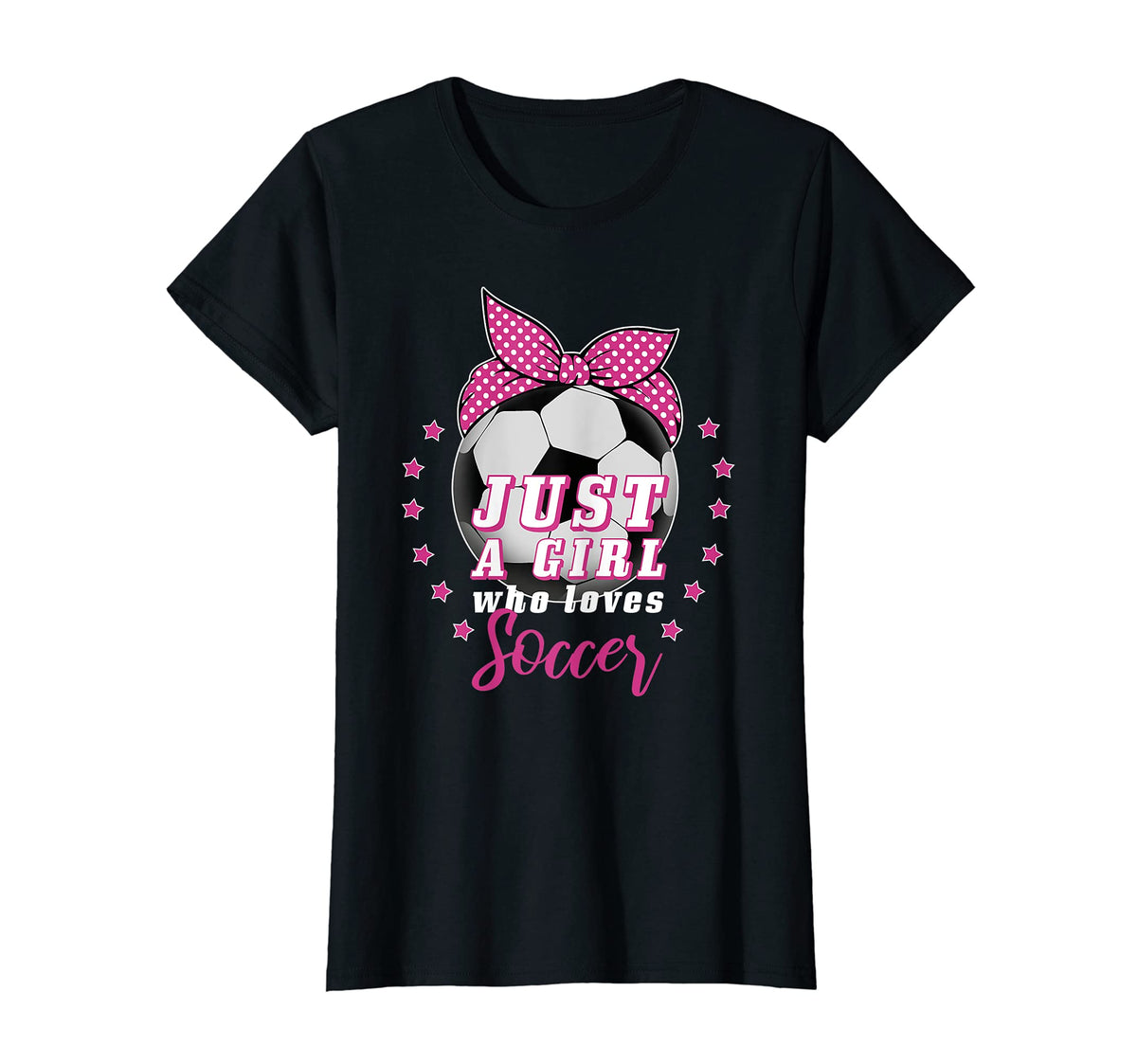 Just Who Loves Soccer Playing Soccer Funny T-Shirt - Trendy Graphic Unisex