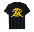 Mens Proud Soccer Dad Funny T-Shirt - Casual Everyday Wear for Adults