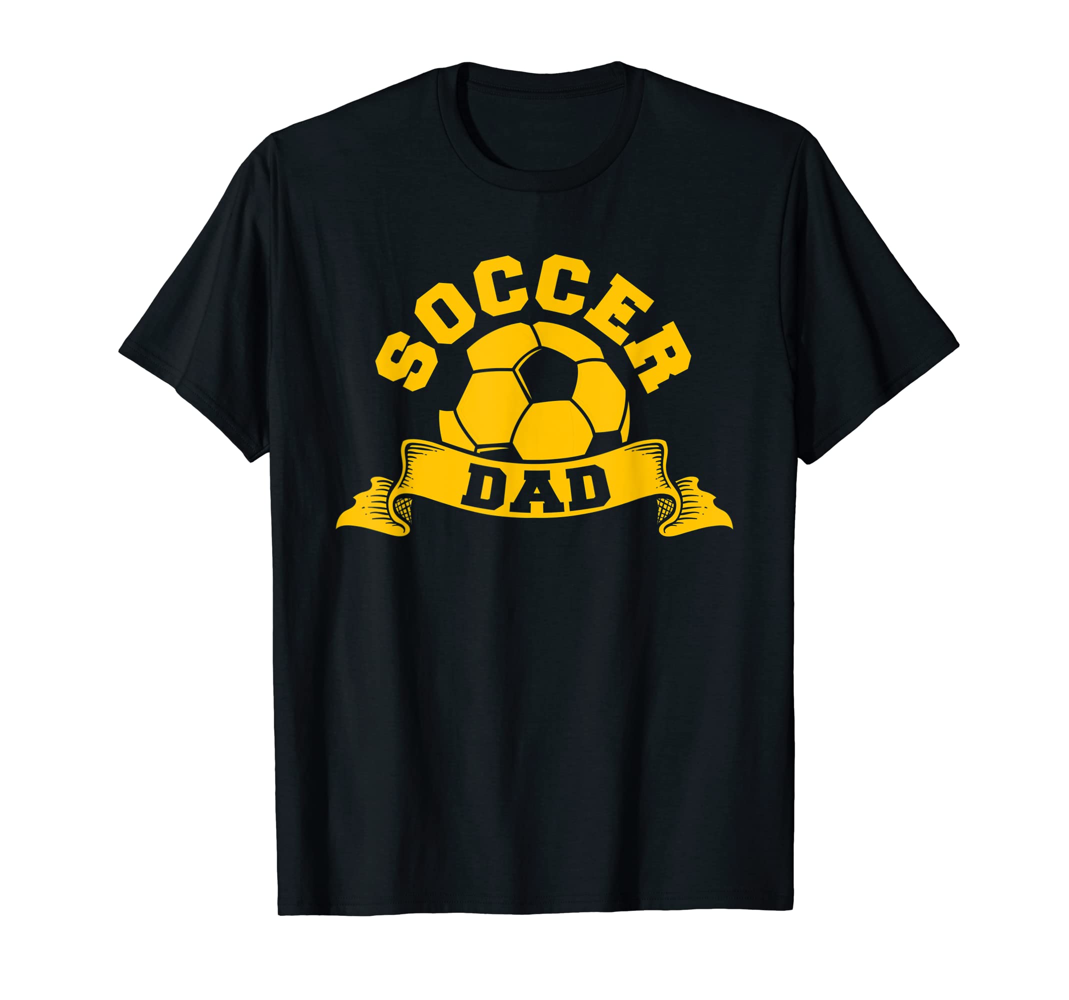 Mens Proud Soccer Dad Funny T-Shirt - Casual Everyday Wear for Adults