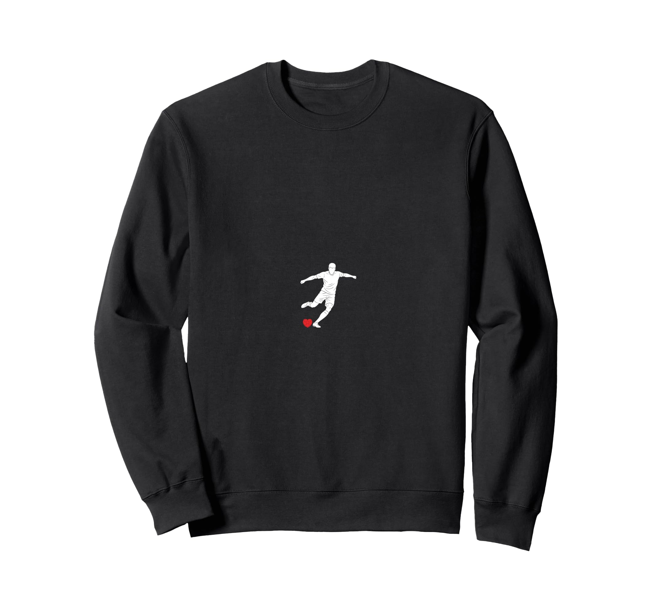 Valentines Us Soccer Player Sweatshirt - Streetwear Style for Adults