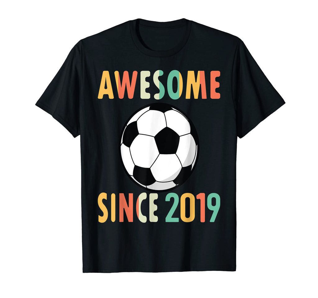 Awesome Since 2019 Soccer Player T-Shirt - Aesthetic Graphic for Adults