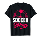 Soccer Mom Soccer Lover Fan Mama T-Shirt - Minimalist Print for Adults
