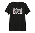 Mens Ballpark Dad Baseball Soccer Dad T-Shirt - Minimalist Print Unisex