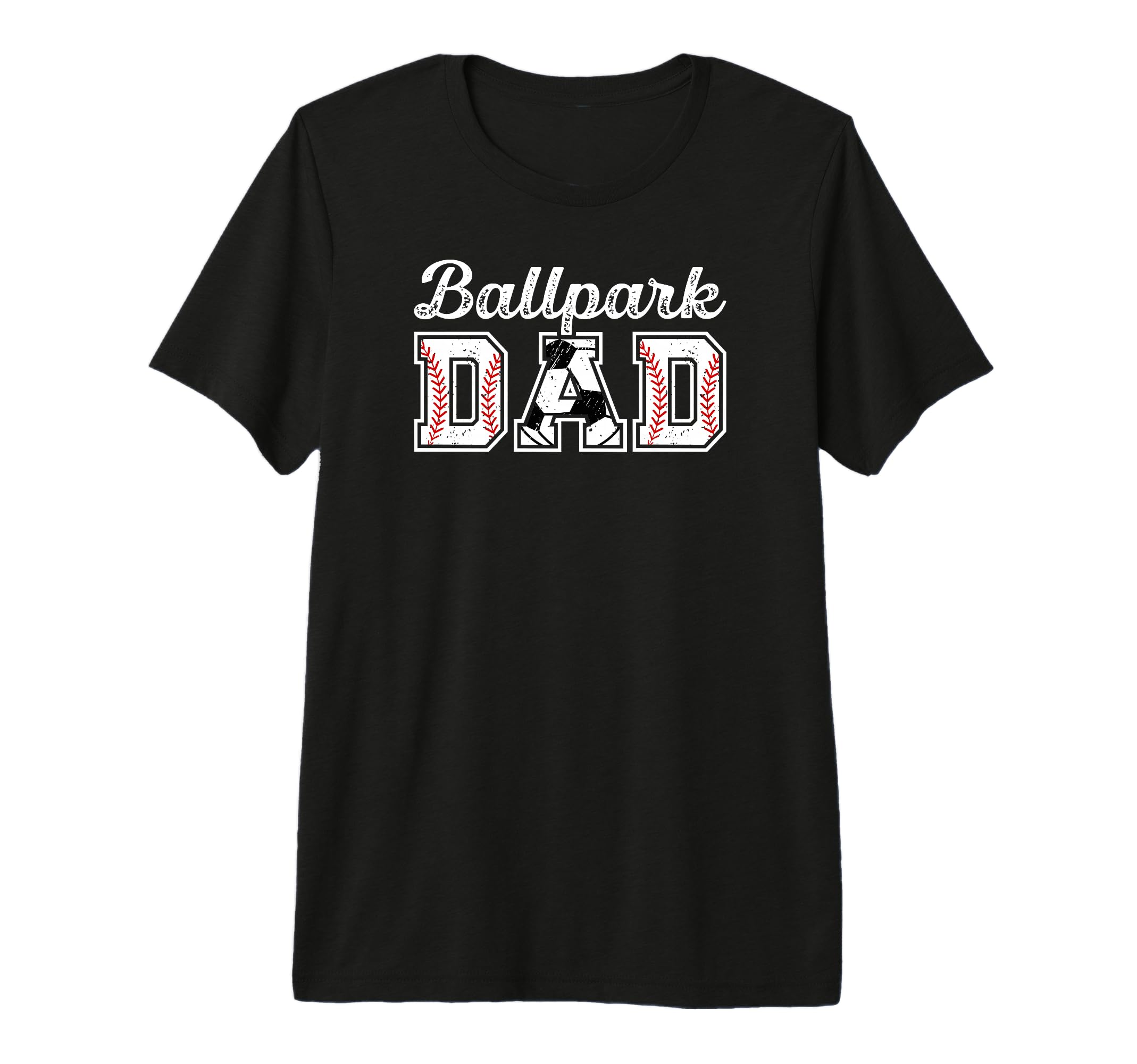 Mens Ballpark Dad Baseball Soccer Dad T-Shirt - Minimalist Print Unisex