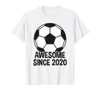 Awesome Since 2020 6Th Birthday 6 Year T-Shirt - Trendy Graphic for Adults