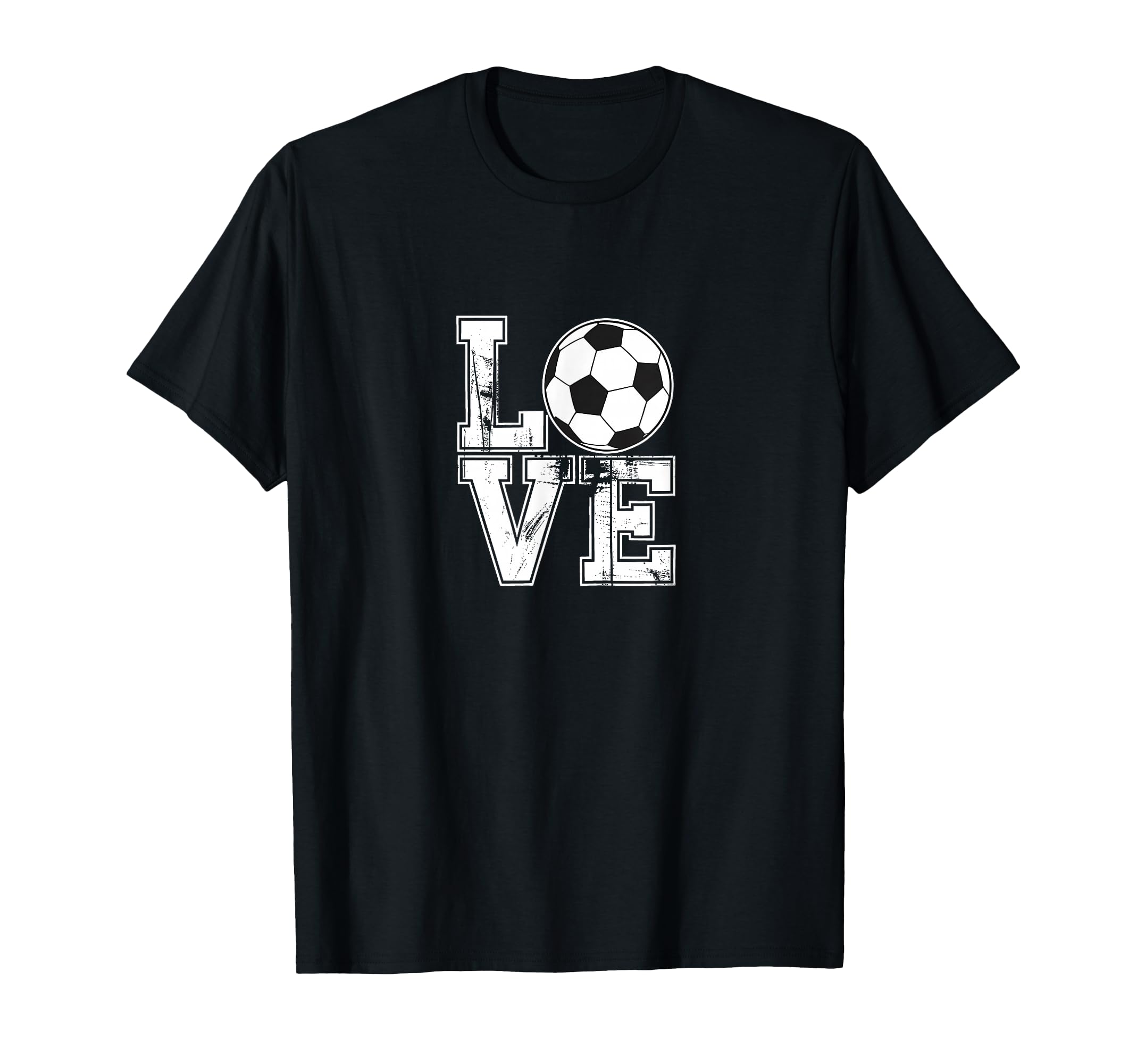 Love Soccer T-Shirt - Graphic Print Men Women