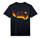 German Soccer Deutschland Germany T-Shirt - Aesthetic Graphic Men Women