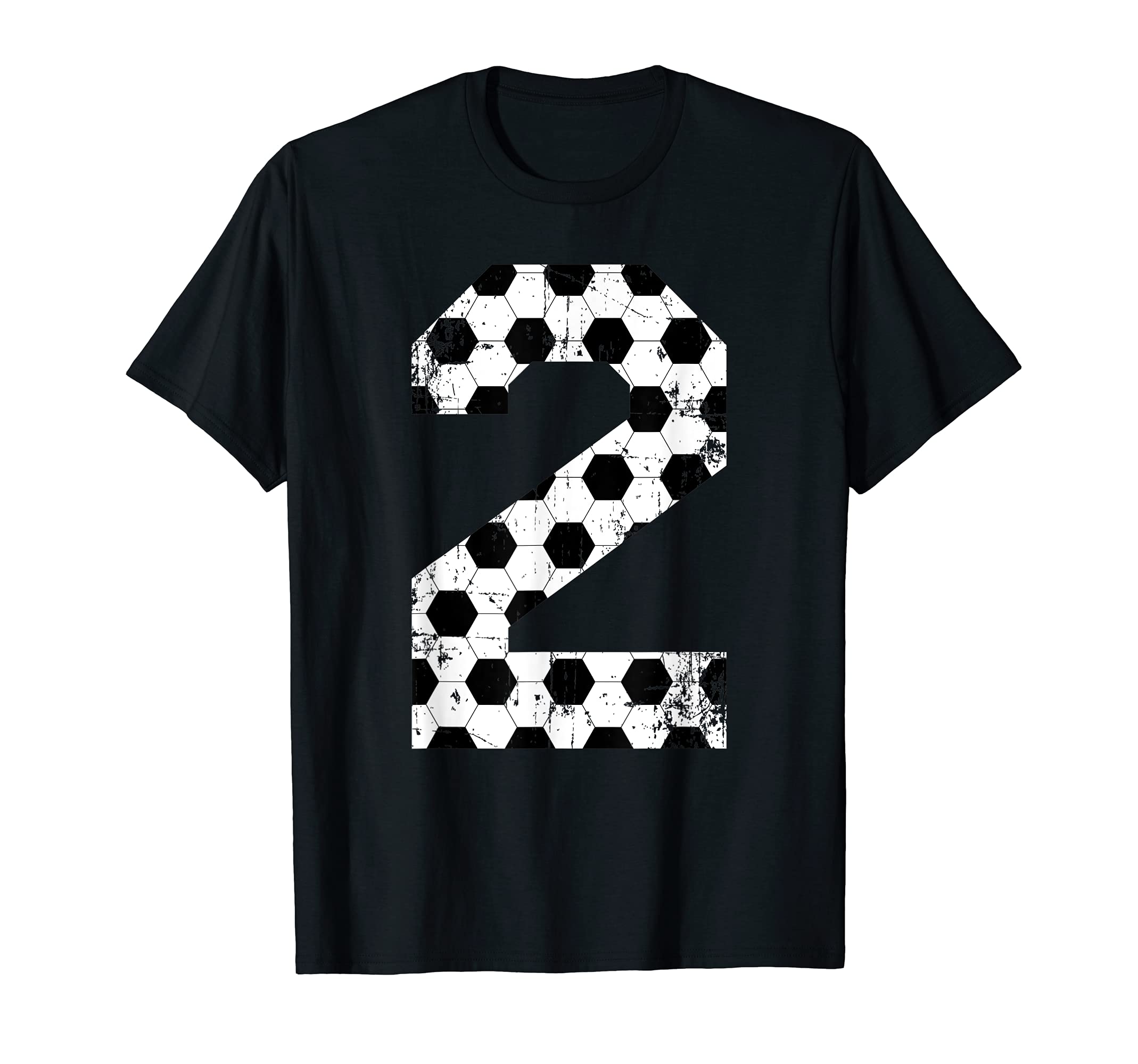 Soccer 2 Jersey Number T-Shirt - Streetwear Style for Adults