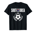 South Korea Soccer Fans Jersey Korean T-Shirt - Graphic Print Men Women