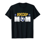 Soccer Mom Mother Sport Ball T-Shirt - Graphic Print Unisex