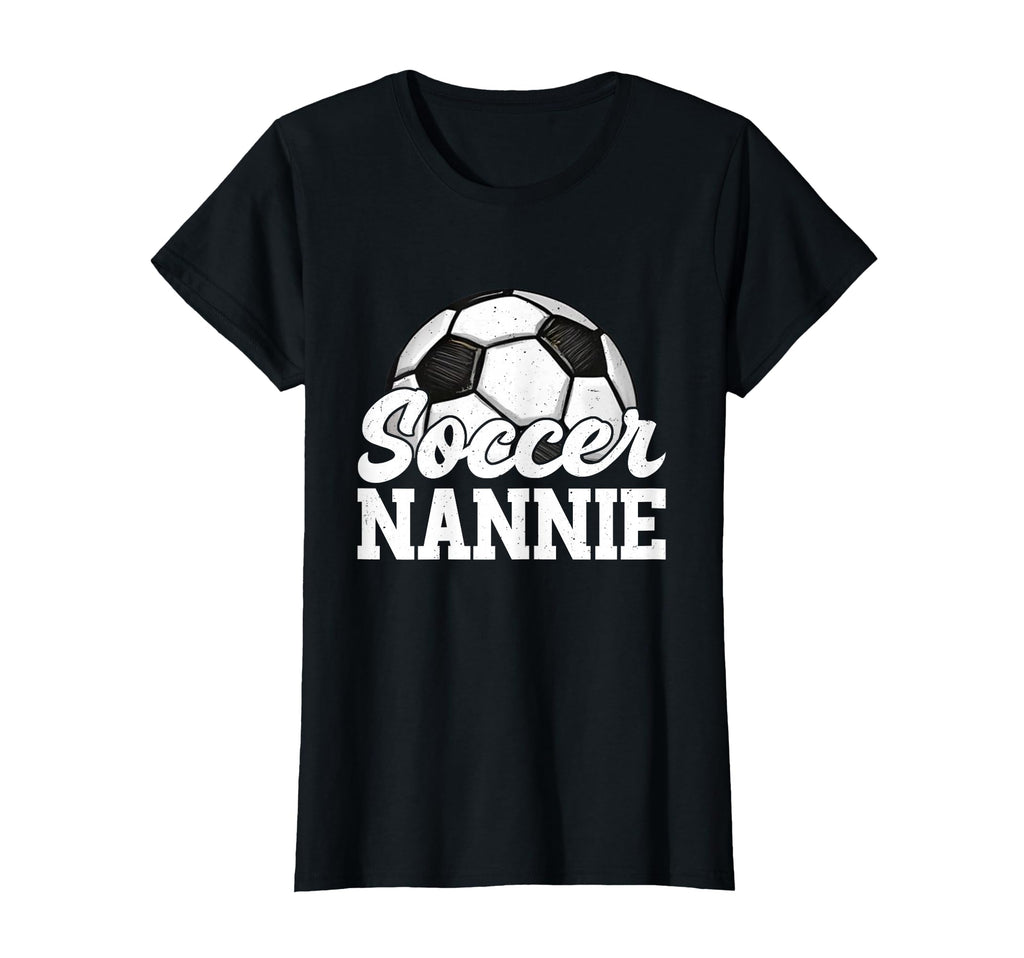 Soccer Nannie Gifts Mothers Day T-Shirt - Novelty Apparel for Adults