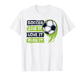 Live It Love It Play It Goal Keeper T-Shirt - Trendy Graphic Men Women
