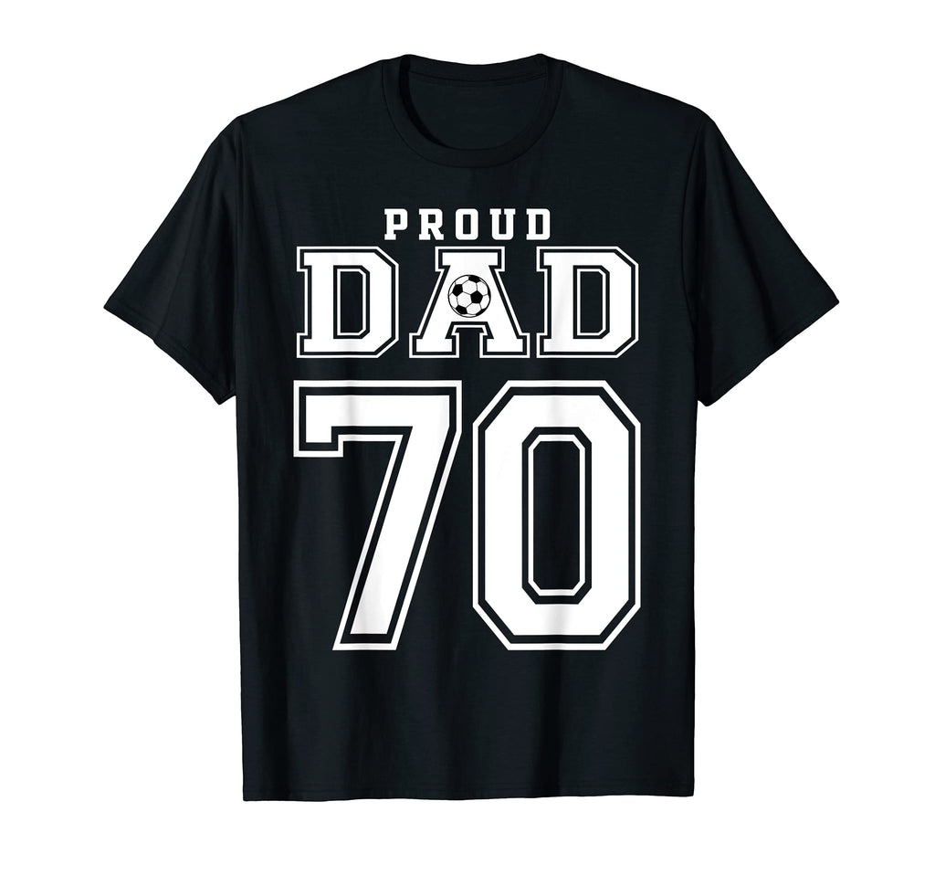Number 70 Custom Proud Soccer Futbol T-Shirt - Streetwear Style for Adults