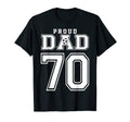 Number 70 Custom Proud Soccer Futbol T-Shirt - Streetwear Style for Adults