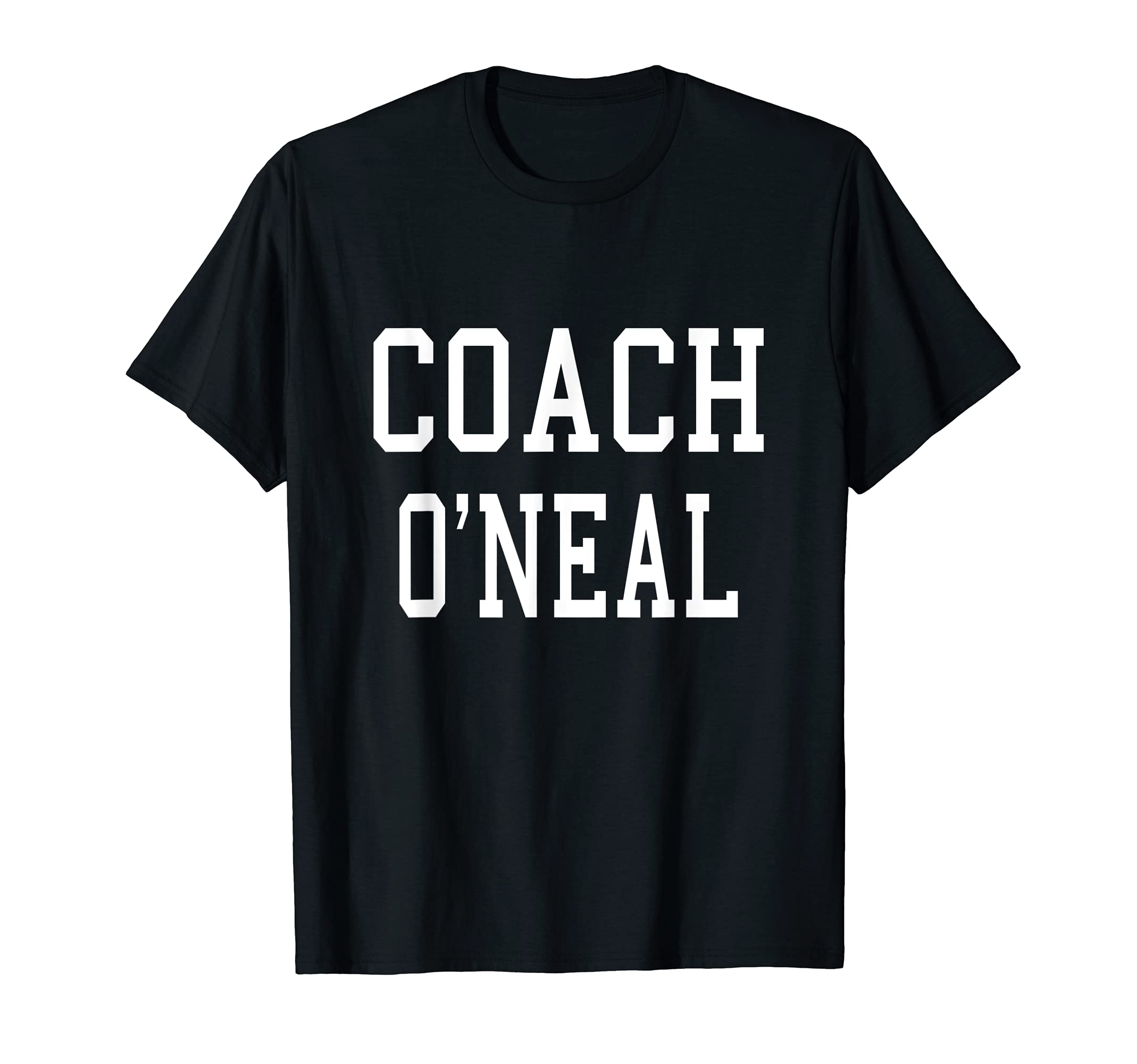 Coach Oneal Custom Football Soccer T-Shirt - Fun Novelty Design Unisex